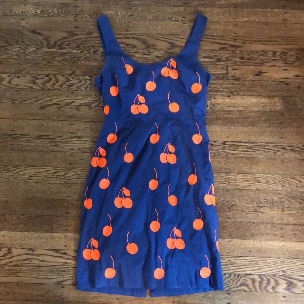 Anthropologie, vintage inspired mini sundress.